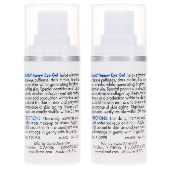 Elta MD Renew Eye Daily Treatment Gel 0.5 oz 2 Pack