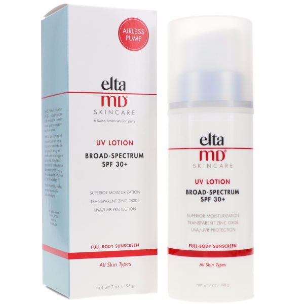 Elta MD UV Lotion SPF 30+ Broad Spectrum Full Body Sunscreen 7 oz