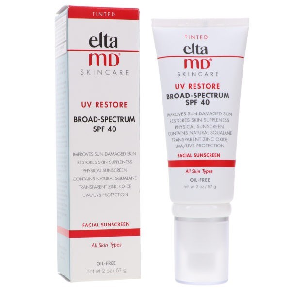 Elta MD UV Restore Tinted Broad Spectrum SPF 40 2 oz