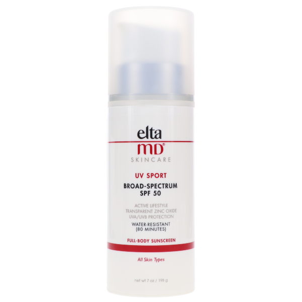 Elta MD UV Sport SPF 50 Broad Spectrum Water Resistant Sunscreen 7 oz