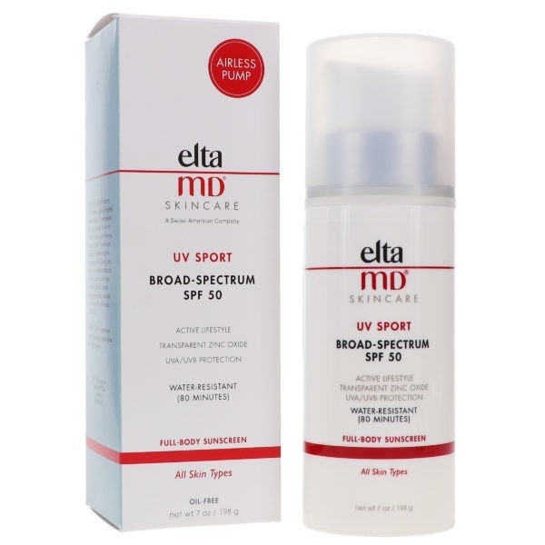 Elta MD UV Sport SPF 50 Broad Spectrum Water Resistant Sunscreen 7 oz