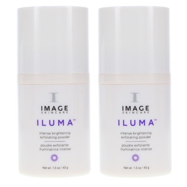 IMAGE Skincare ILUMA Intense Brightening Exfoliating Powder 1.5 oz 2 Pack