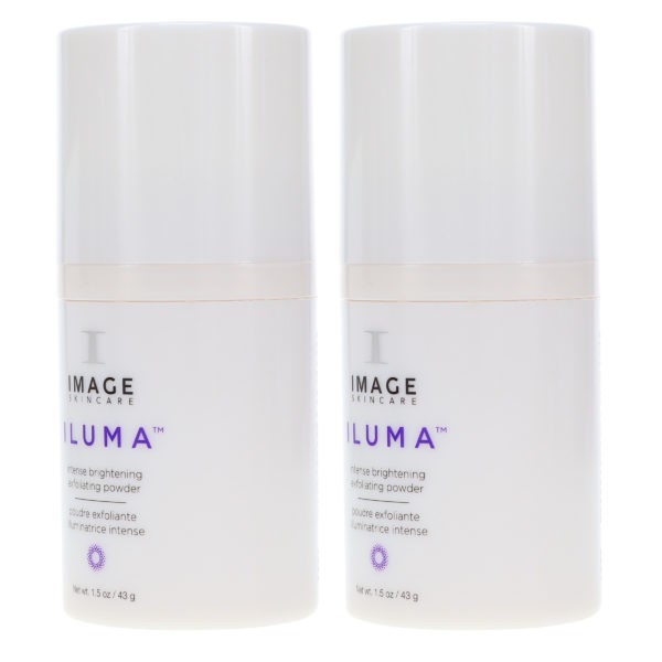 IMAGE Skincare ILUMA Intense Brightening Exfoliating Powder 1.5 oz 2 Pack