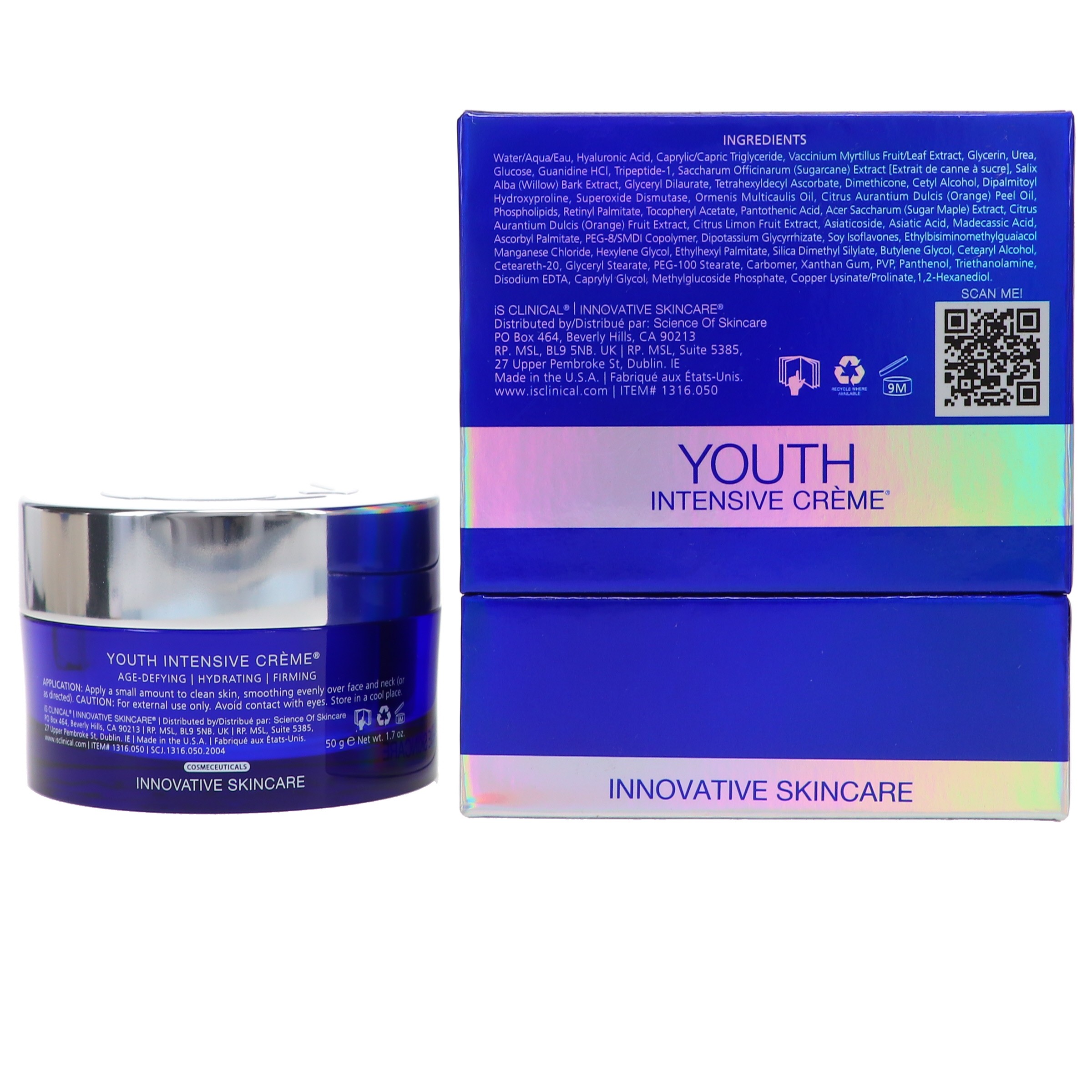 iS Clinical Youth Intensive Creme 1.7 oz