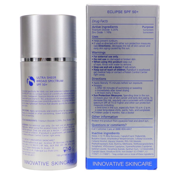 iS Clinical Eclipse SPF 50+ 3.5  oz