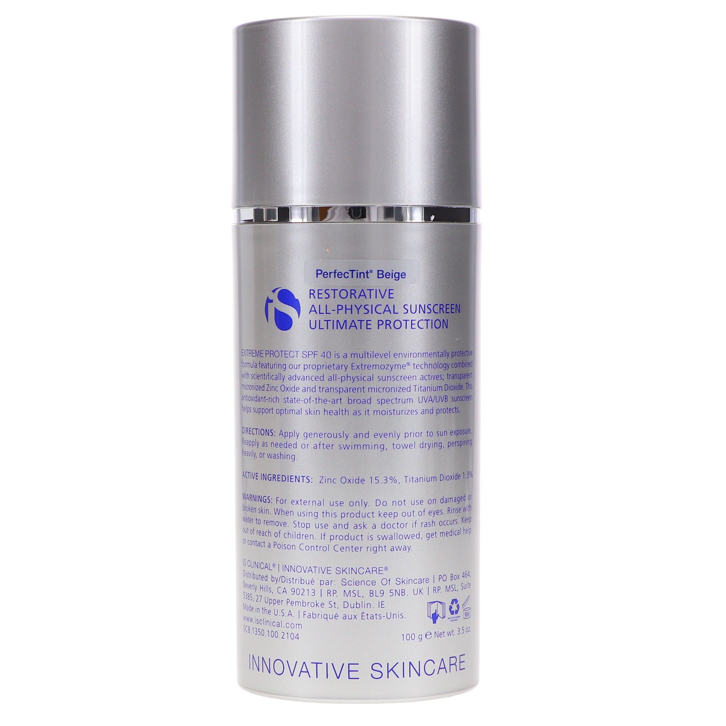 iS Clinical Extreme Protect SPF 40 PerfecTint Beige 3.5 oz