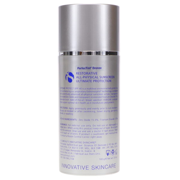 iS Clinical Extreme Protect SPF 40 PerfecTint Bronze 3.5 oz