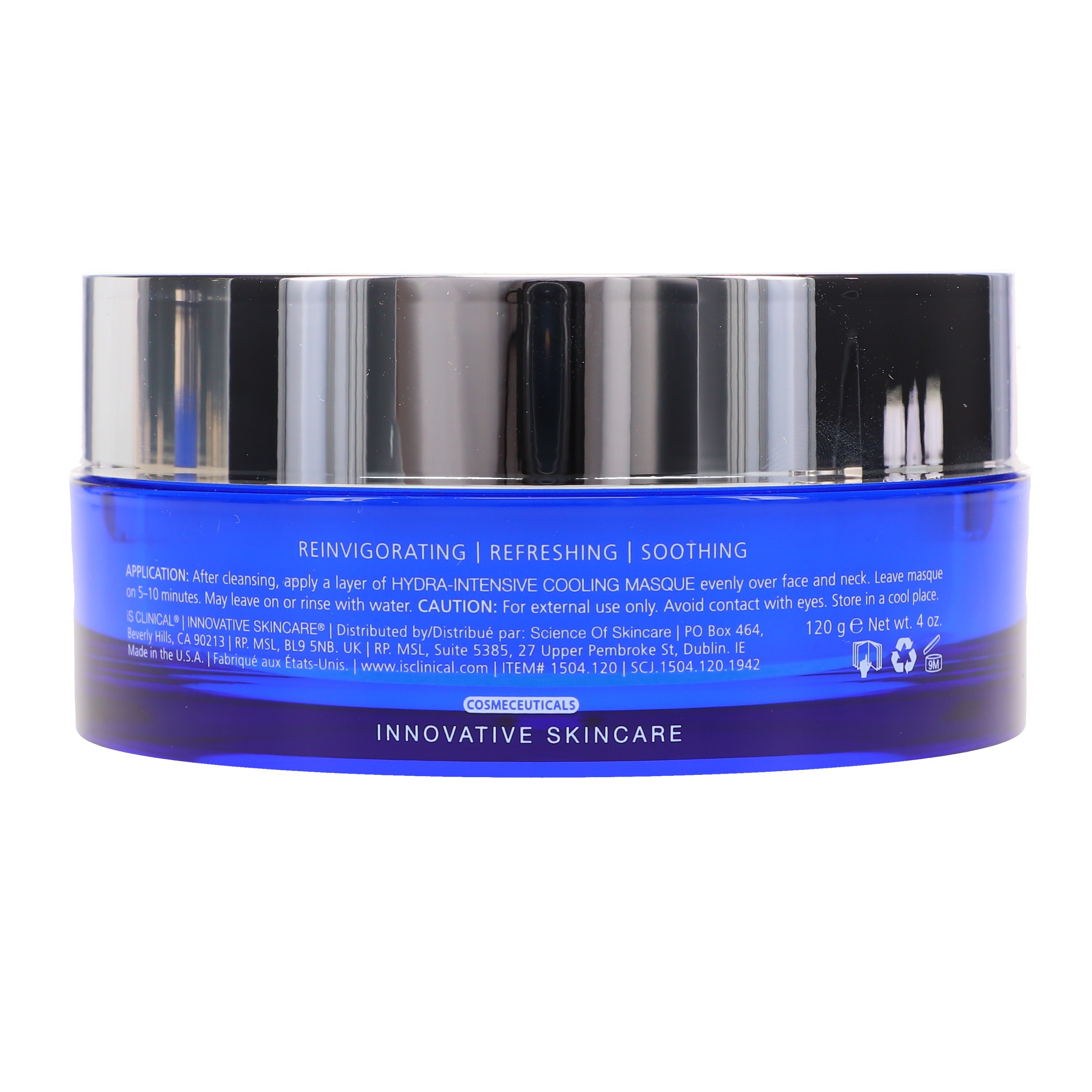 iS Clinical Hydra-Intensive Cooling Masque 4 oz