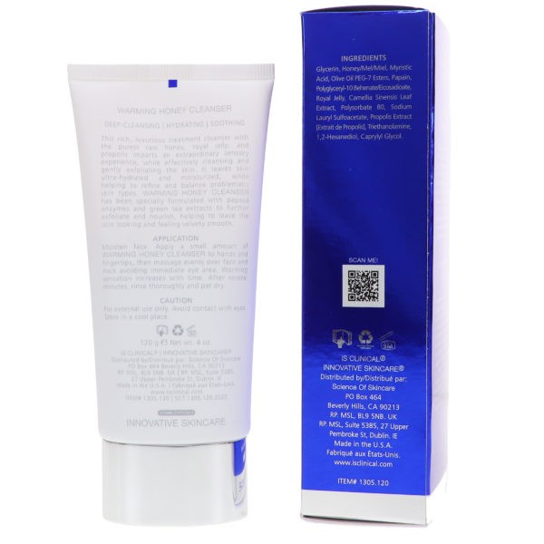 iS Clinical Warming Honey Cleanser 4 oz