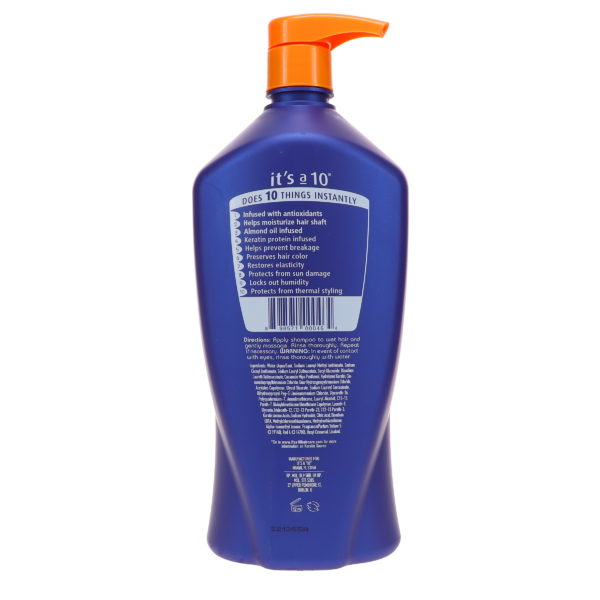 It's a 10 Miracle Shampoo Plus Keratin Shampoo 33.8 oz