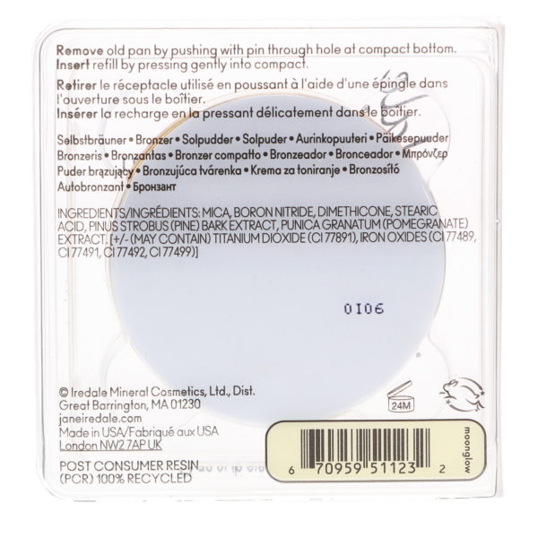 jane iredale Bronzer Refill Moonglow 0.3 oz