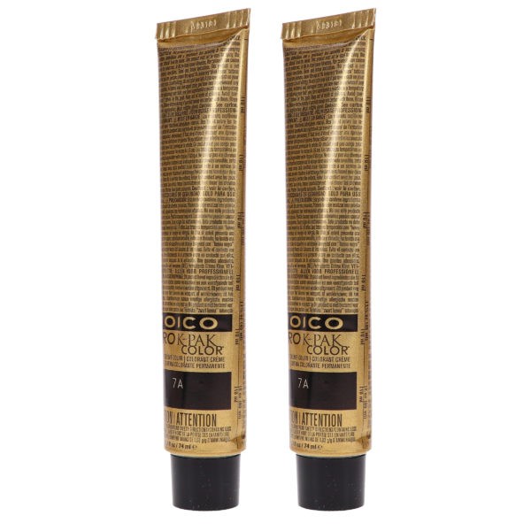 Joico Vero K-Pak 7A Dark Ash Blonde 2.5 oz 2 Pack