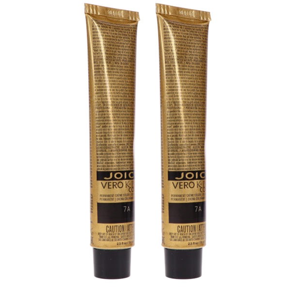 Joico Vero K-Pak 7A Dark Ash Blonde 2.5 oz 2 Pack