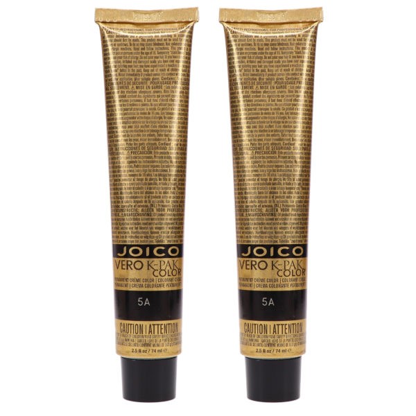 Joico Vero K-Pak 5A Medium Ash Brown 2.5 oz 2 Pack