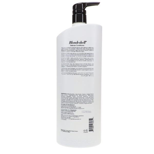 Keratin Complex Blondeshell Debrass Conditioner 33.8 oz