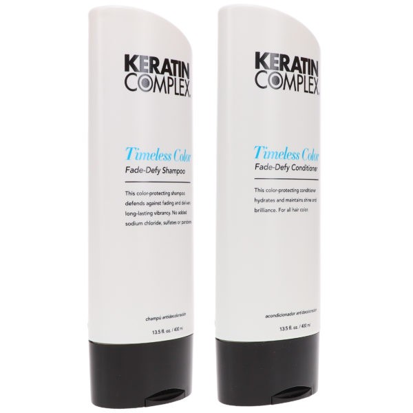 Keratin Complex Timeless Color Fade-Defy Shampoo 13.5 oz & Timeless Color Fade-Defy Conditioner 13.5 oz Combo Pack