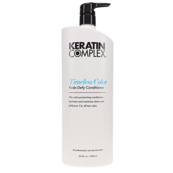 Keratin Complex Timeless Color Fade-Defy Shampoo 33.8 oz & Timeless Color Fade-Defy Conditioner 33.8 oz Combo Pack