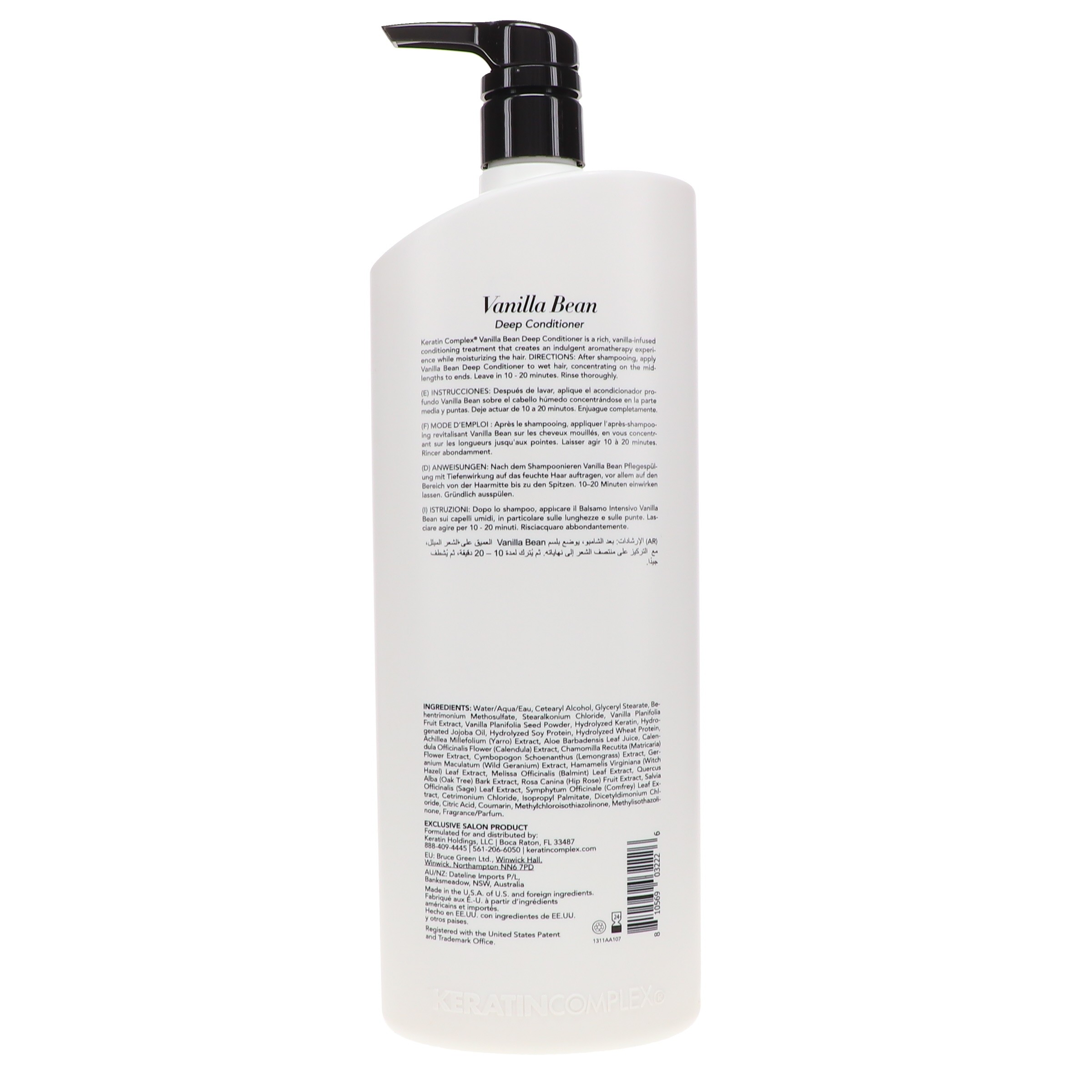 Keratin Complex Vanilla Bean Conditioner 33.8 oz