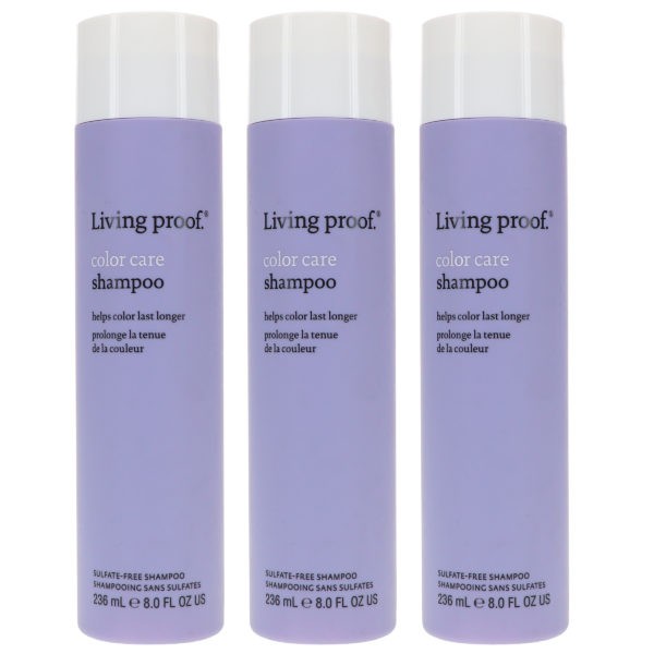 Living Proof Color Care Shampoo 8 oz 3 Pack