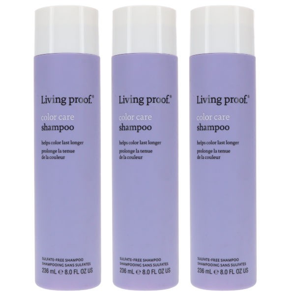 Living Proof Color Care Shampoo 8 oz 3 Pack