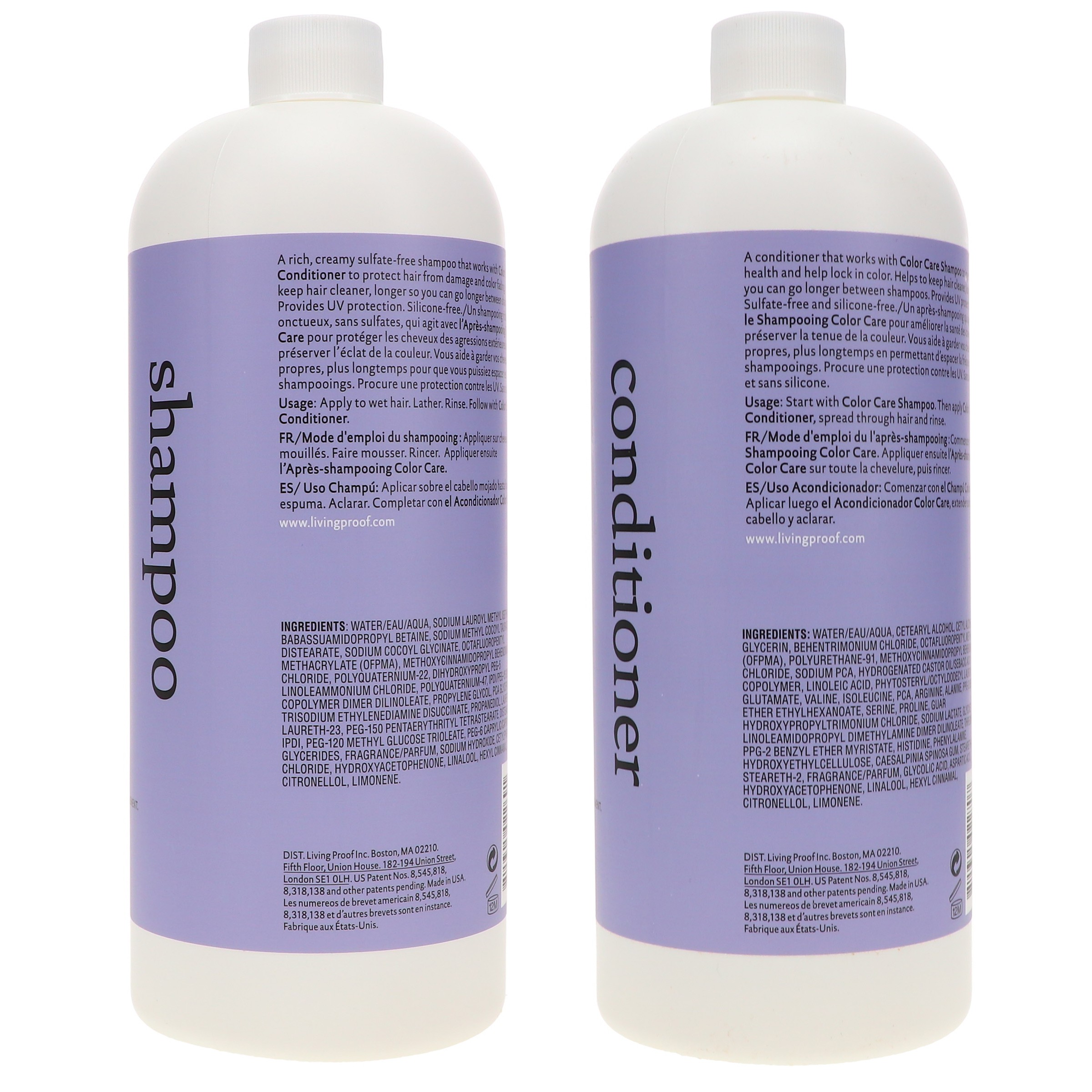 Living Proof Color Care Shampoo 32 oz & Color Care Conditioner 32 oz Combo Pack
