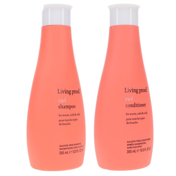 Living Proof Curl Shampoo 12 oz & Curl Conditioner 12 oz Combo Pack