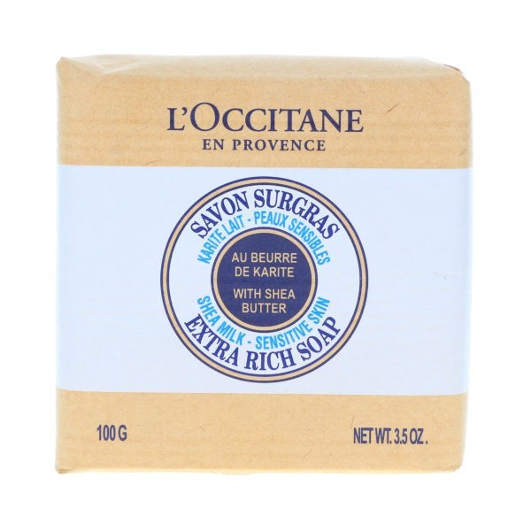 L'Occitane Shea Butter Extra Gentle Soap Milk 3.5 oz 3 Pack