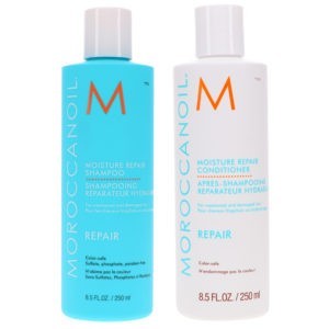 Moroccanoil Moisture Repair Shampoo 8.5 oz & Moisture Repair Conditioner 8.5 oz Combo Pack