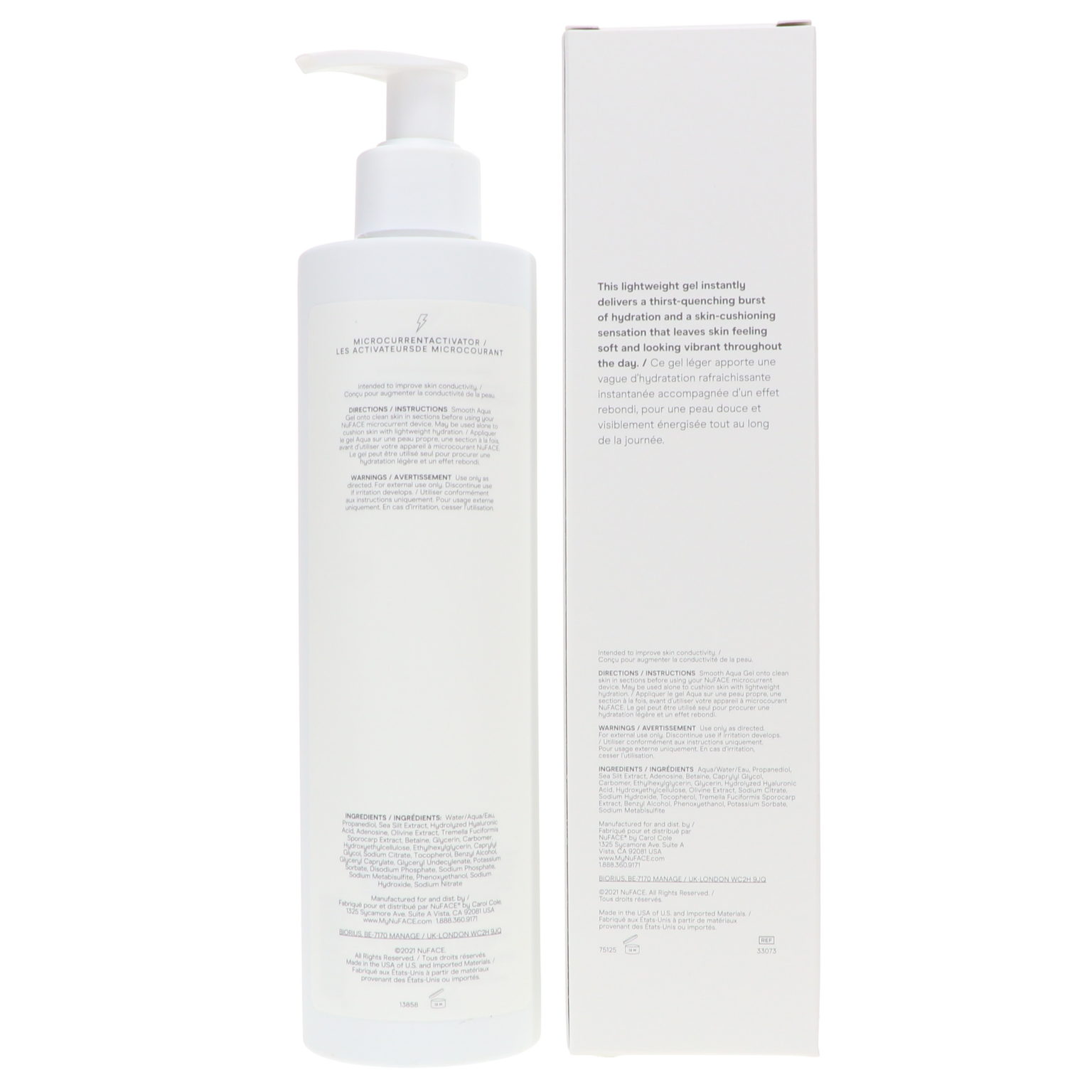 NuFACE Hydrating Aqua Gel 10 oz Beauty Roulette