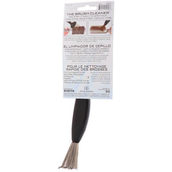 Olivia Garden Brush Cleaner Black