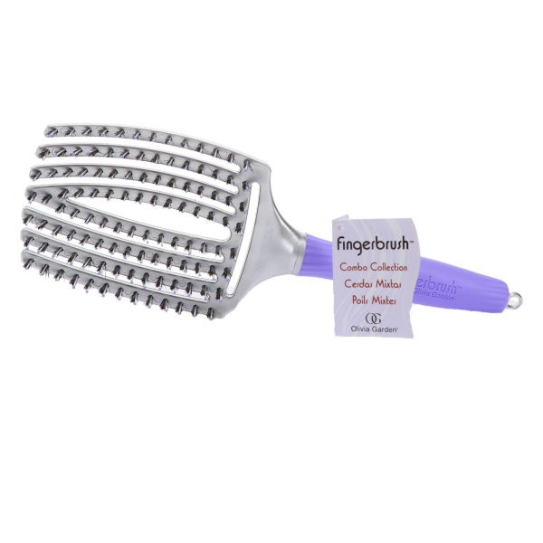 Olivia Garden Fingerbrush Curved & Vented Paddle Brush Grande