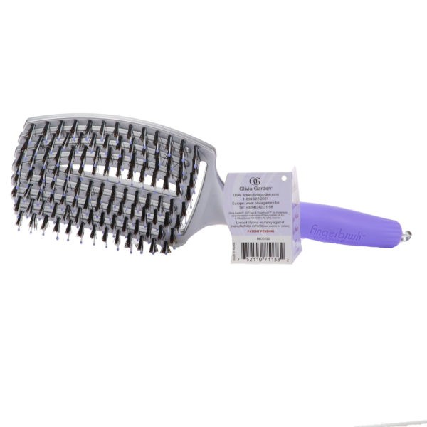 Olivia Garden Fingerbrush Curved & Vented Paddle Brush Grande