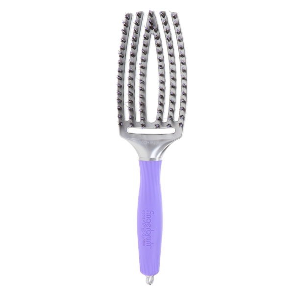 Olivia Garden Fingerbrush Curved & Vented Paddle Brush Medium