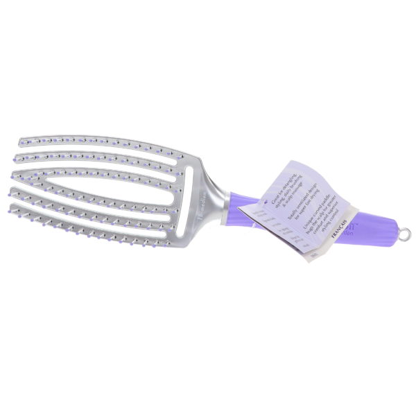 Olivia Garden Fingerbrush Curved & Vented Paddle Brush Medium