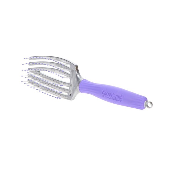 Olivia Garden Fingerbrush Curved & Vented Paddle Brush Medium