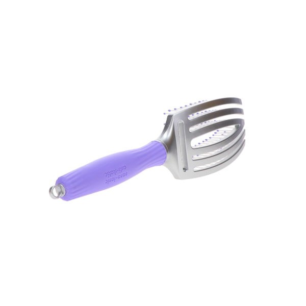 Olivia Garden Fingerbrush Curved & Vented Paddle Brush Medium