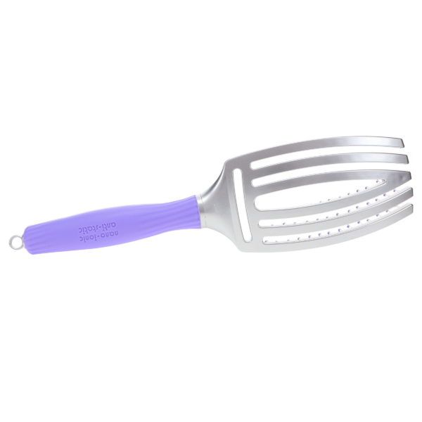 Olivia Garden Fingerbrush Curved & Vented Paddle Brush Medium