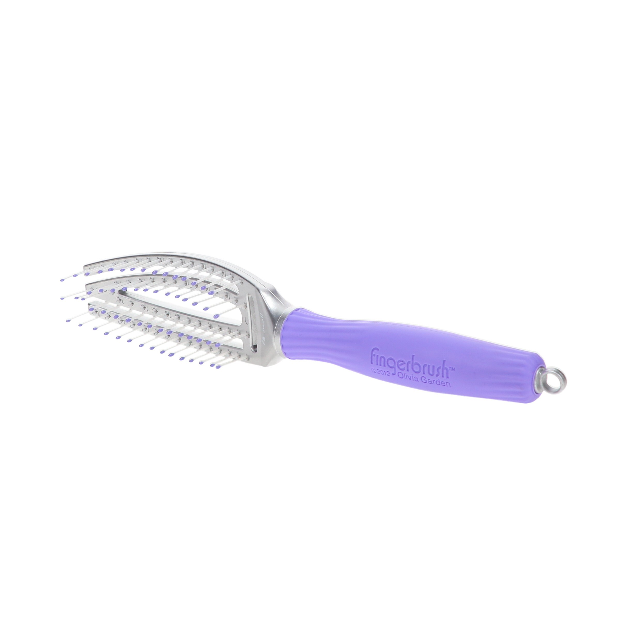 Olivia Garden Fingerbrush Curved & Vented Paddle Brush Small