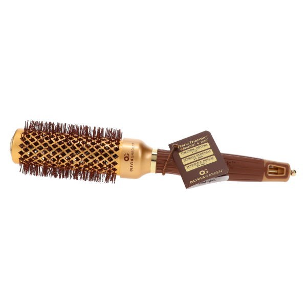 Olivia Garden NanoThermic Ceramic+Ion Round Thermal Brush 1 1/4