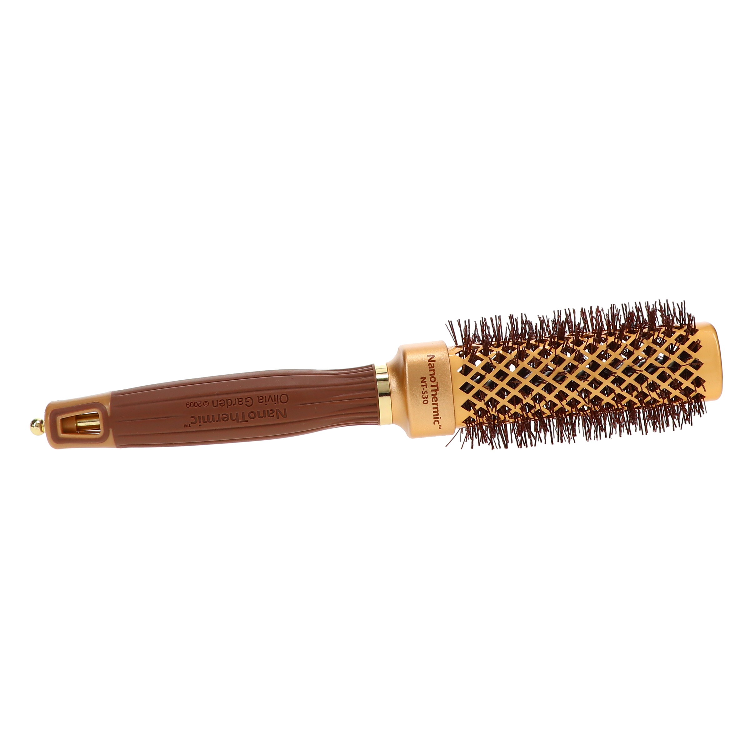 Olivia Garden NanoThermic Ceramic+Ion Square Shaper Brush 1 1/8