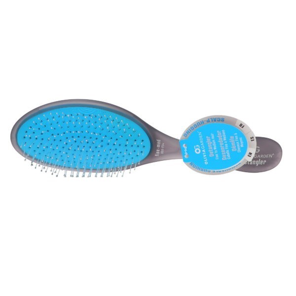 Olivia Garden OG Detangler Brush Fine-Medium Hair Black