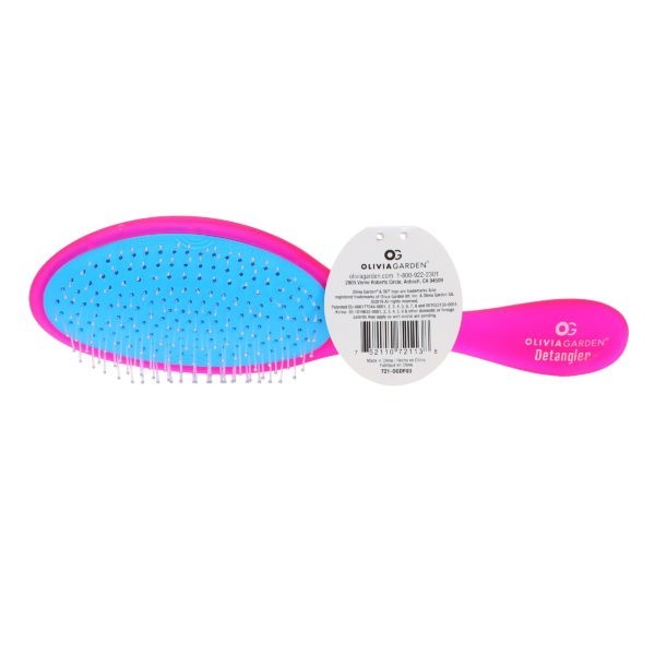 Olivia Garden OG Detangler Brush Fine-Medium Hair Pink