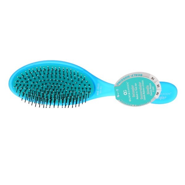 Olivia Garden OG Detangler Brush Medium-Thick Hair Blue