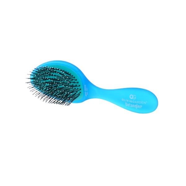 Olivia Garden OG Detangler Brush Medium-Thick Hair Blue