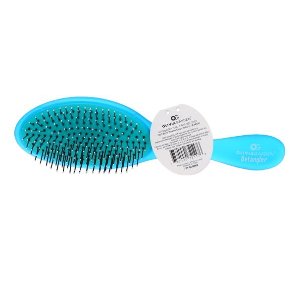 Olivia Garden OG Detangler Brush Medium-Thick Hair Blue