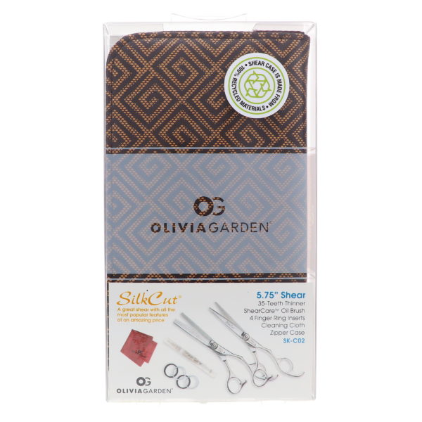 Olivia Garden SilkCut 5.75 & Zipper Case