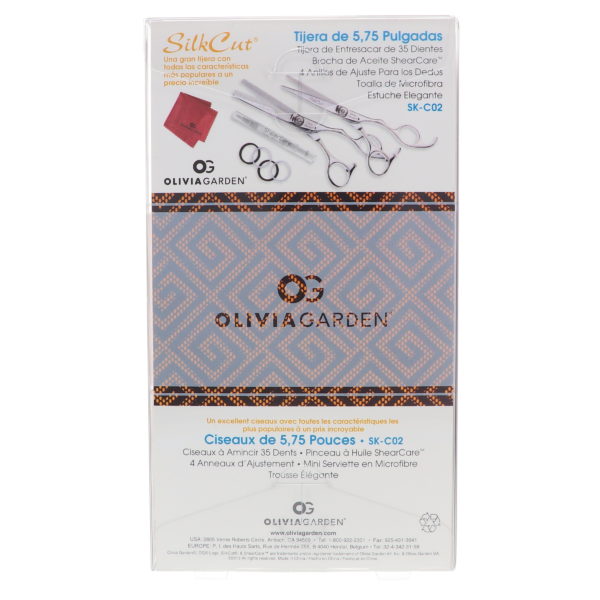Olivia Garden SilkCut 5.75 & Zipper Case