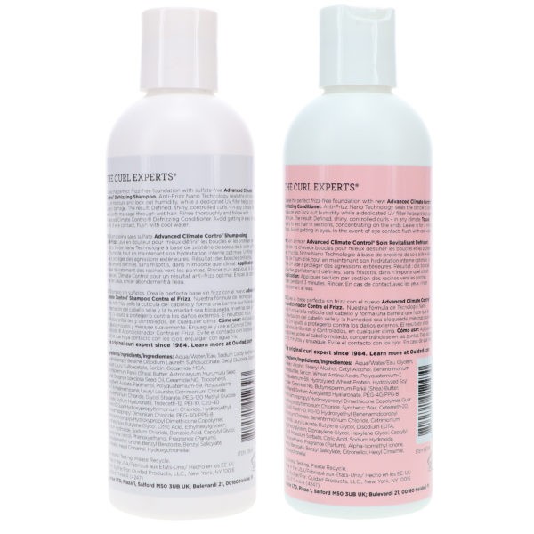 Ouidad Advanced Climate Control Defrizzing Shampoo 8.5 oz & Conditioner 8.5 oz Combo Pack