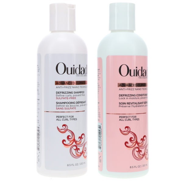 Ouidad Advanced Climate Control Defrizzing Shampoo 8.5 oz & Conditioner 8.5 oz Combo Pack