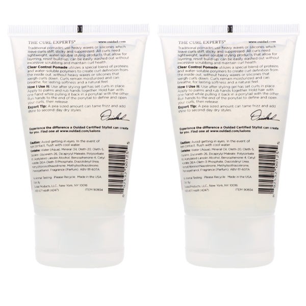 Ouidad Clear Control Pomade 4 oz 2 Pack